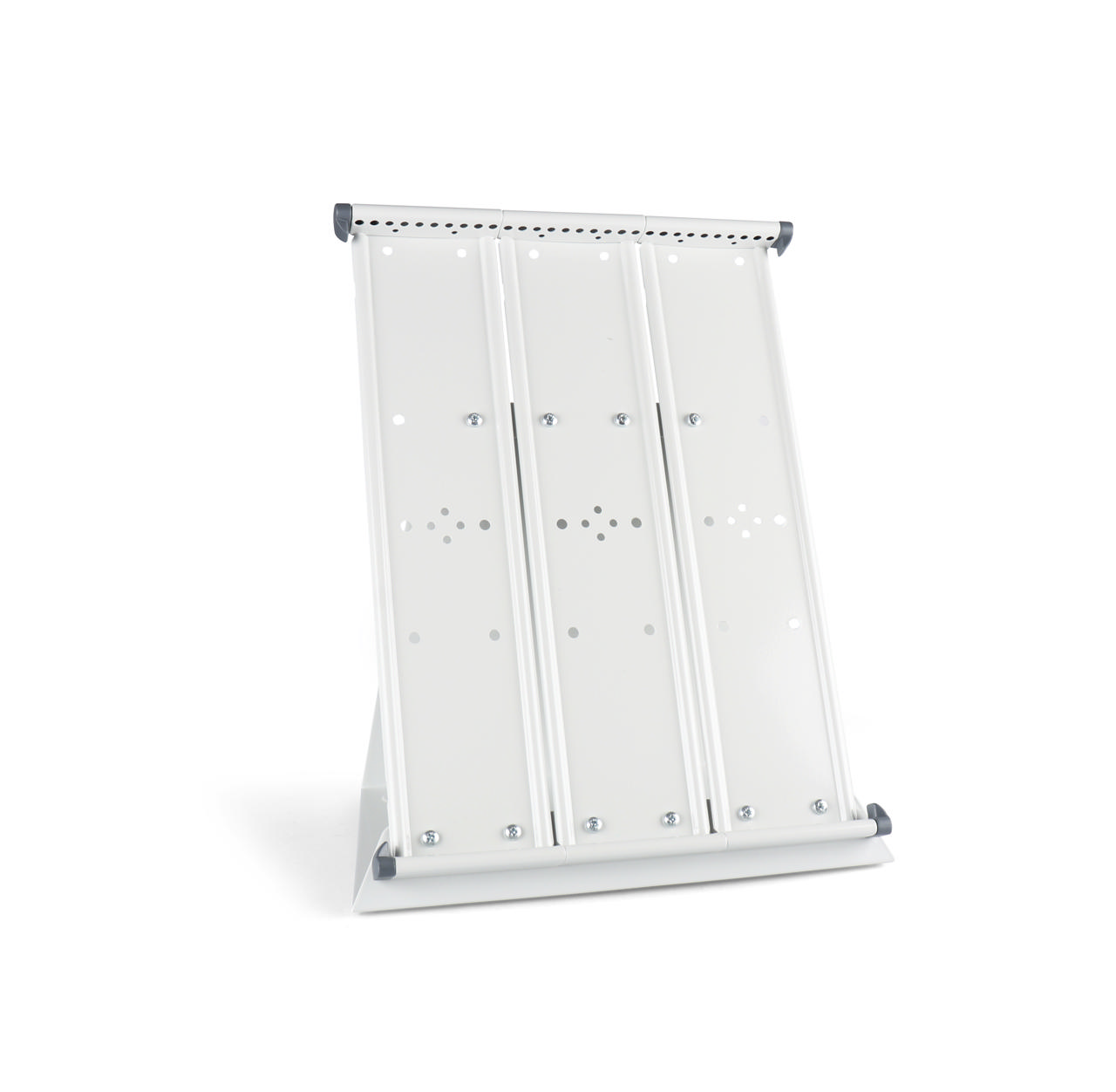 Mounted Empty Tarifold Metal Desk Display Unit, A4, with Side Stops, for 30 Pockets