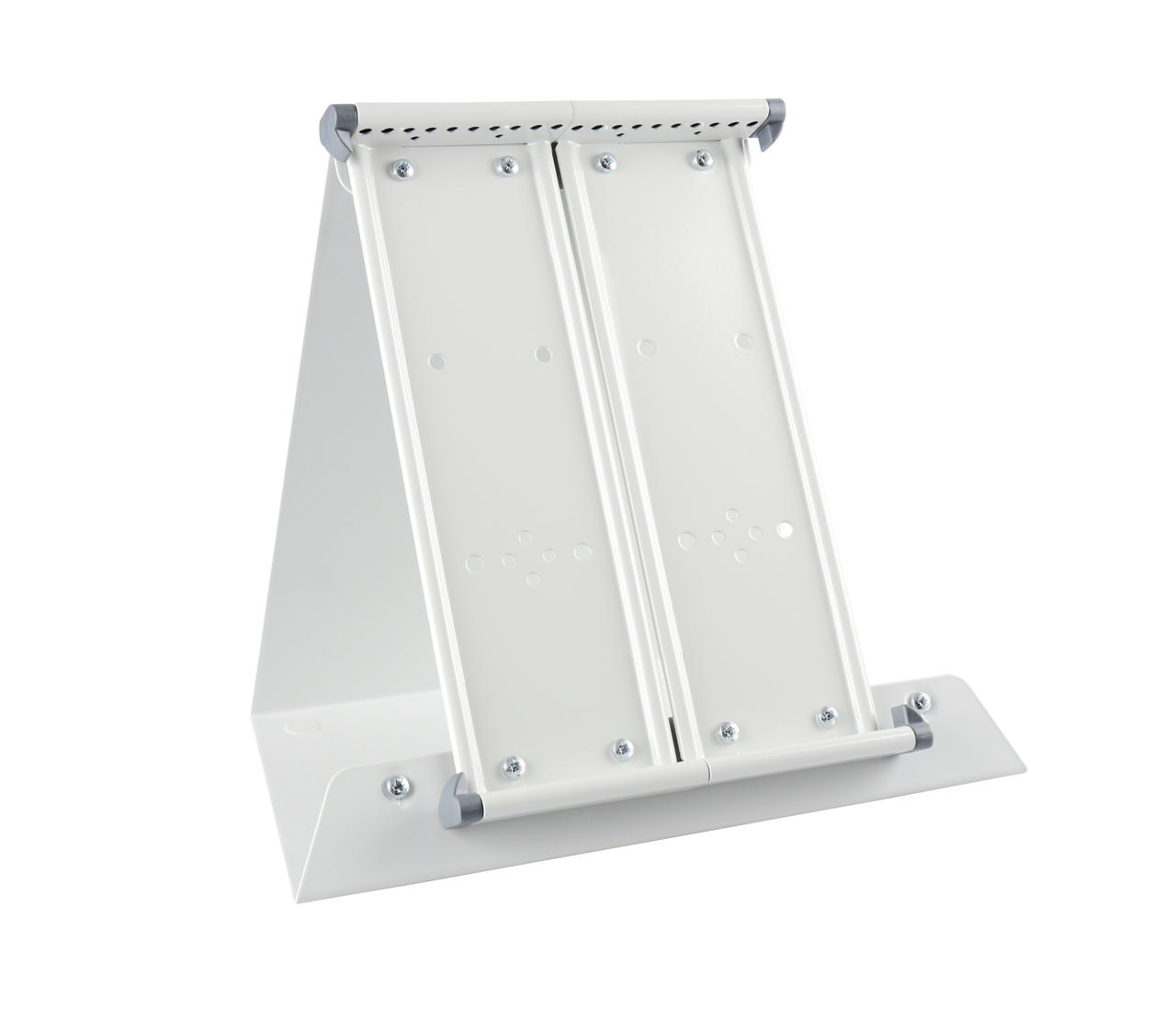 Mounted Empty Tarifold Metal Desk Display Unit, A5, with Side Stops, for 20 Pockets