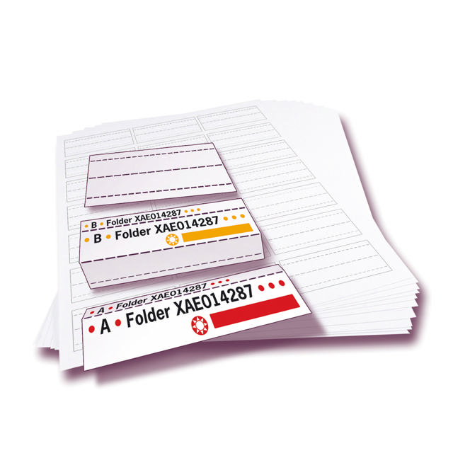Itseliimautuvat etikettiliuskat Alzicht-etikettipidikkeille, 65 mm, FSC®