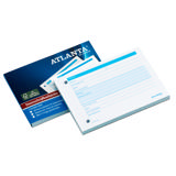 Atlanta-kuittikirja, hiilikopio, A6, NL-teksti, FSC®
