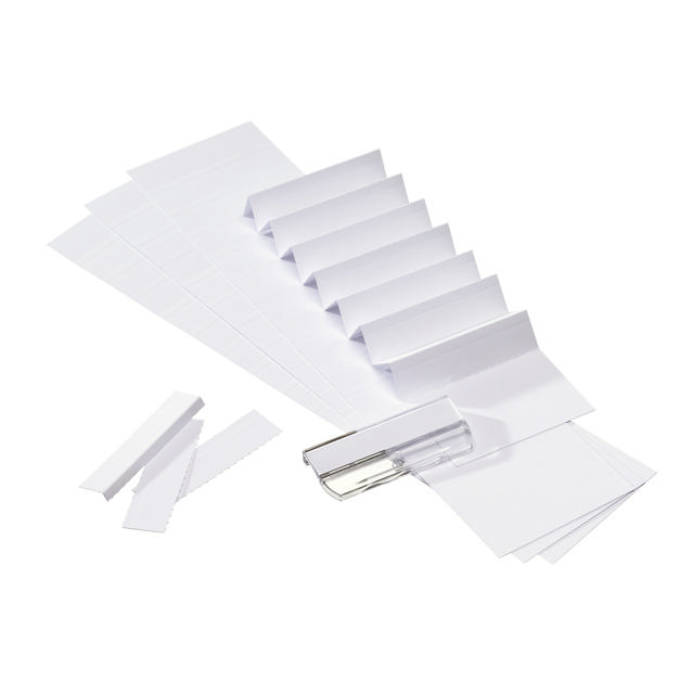 Etikettiliuskat Alzicht-etikettipidikkeille, 100 mm, FSC®
