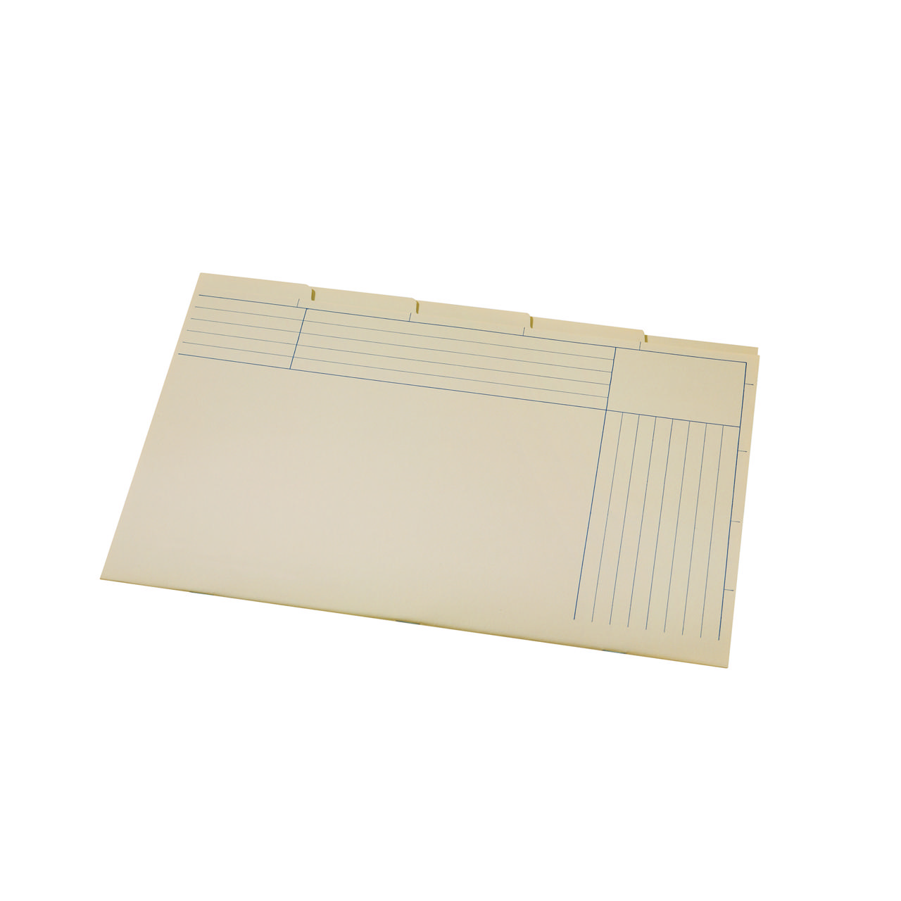 5-Part Subdivider Sorting Folder, Folio