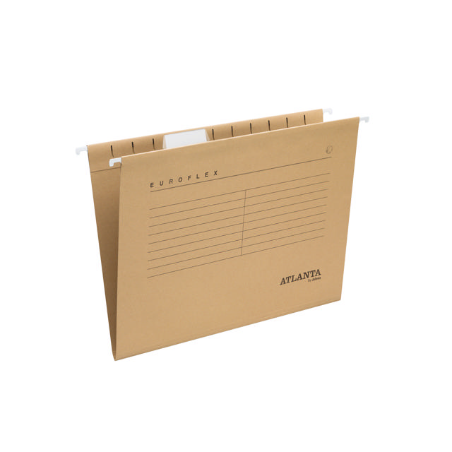 Euroflex-riippukansio, foolscap, V-pohja, 100 % kierrätettyä kartonkia, FSC®