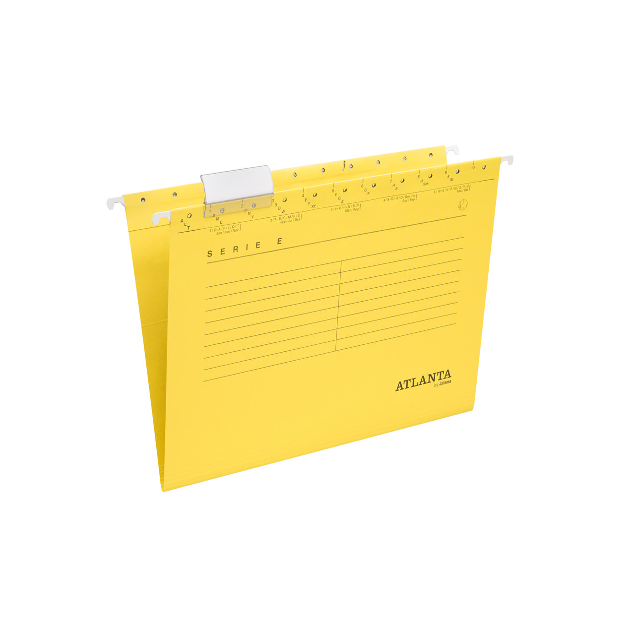 Serie-E ripustuskansio, A4, V-pohja, laajennettava, 100 % kierrätettyä pahvia