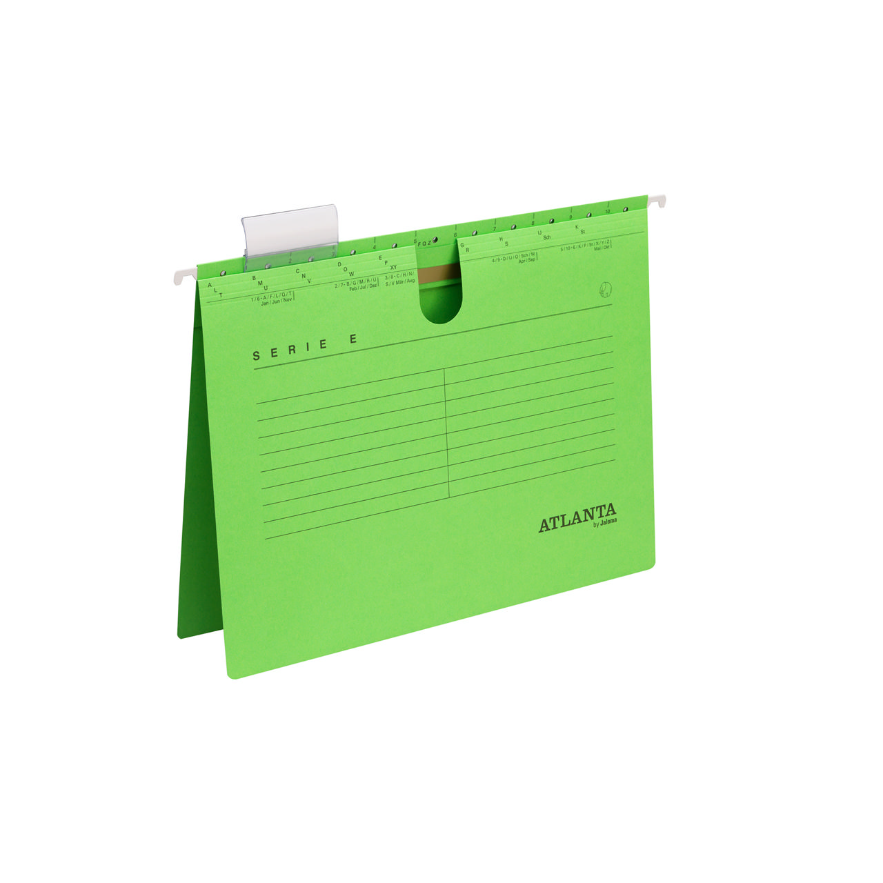 Serie-E-jousitusarkisto, jossa on nopea metallikiinnike, A4, 100 % kierrätettyä kartonkia, FSC®