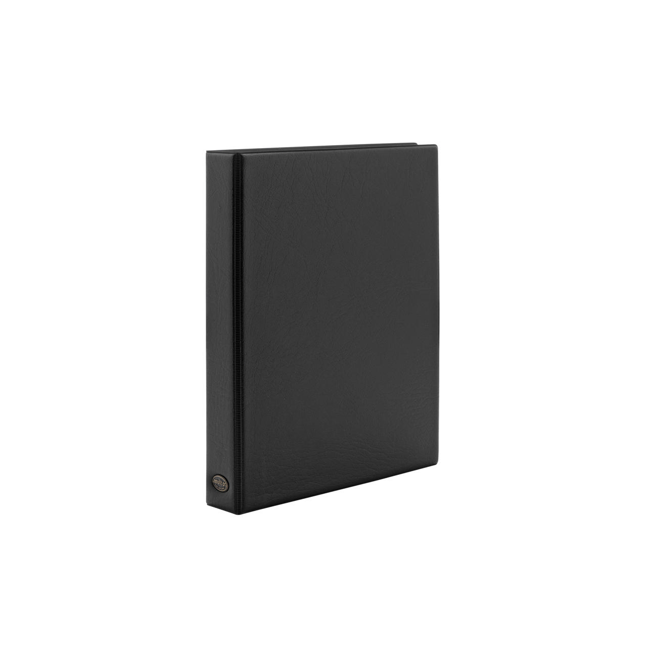 Ring binder Hannibal: black: 17-rings: 19 mm O-mechanism: back 34 mm: Multo