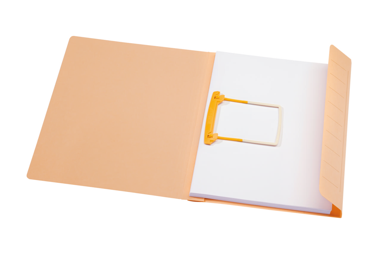 Secolor Clip Folder with Flap, Folio, 100% Recycled Cardboard, FSC®