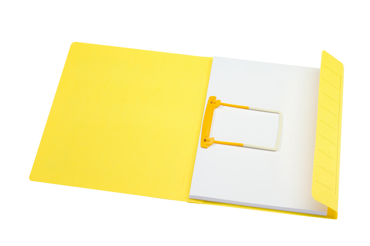 Secolor Clip Folder with Flap, Folio, 100% Recycled Cardboard, FSC®