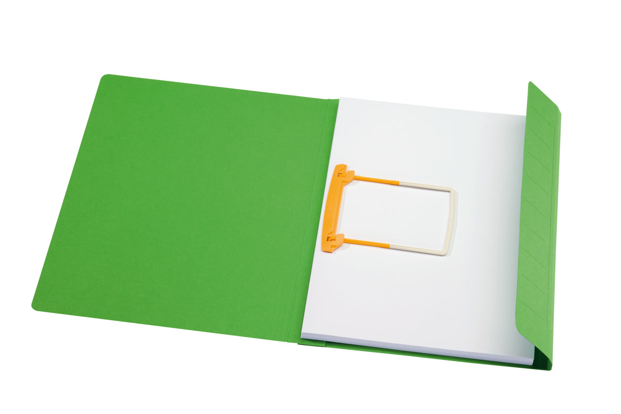 Secolor Clip Folder with Flap, Folio, 100% Recycled Cardboard, FSC®