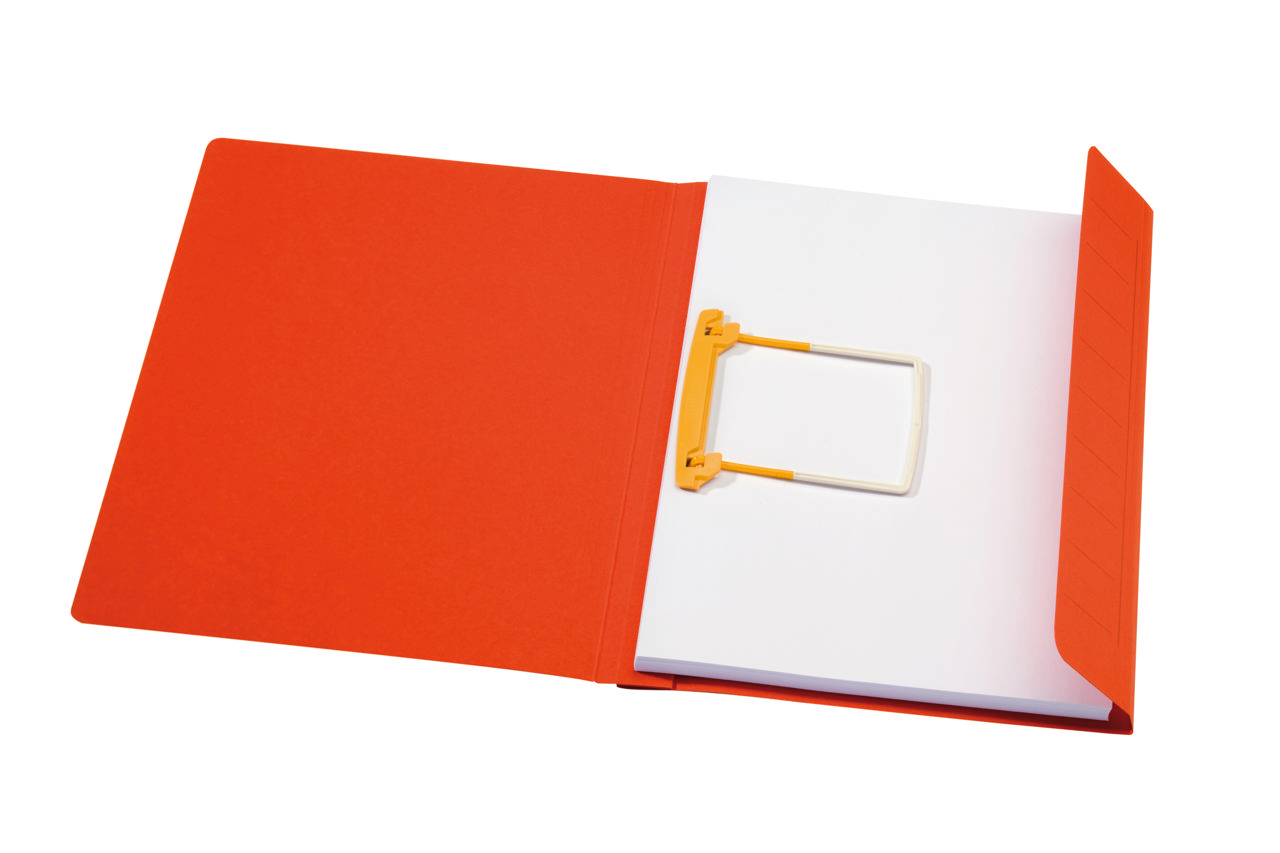 Secolor Clip Folder with Flap, Folio, 100% Recycled Cardboard, FSC®