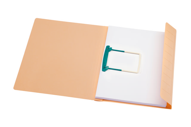 Secolor Clipex -kansio läpällä, A4, 100 % kierrätettyä kartonkia, FSC®