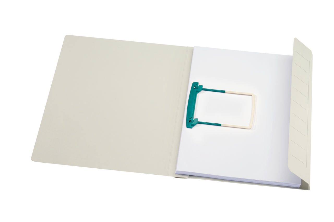 Secolor Clipex Folder with Flap, A4, 100% Recycled Cardboard, FSC®