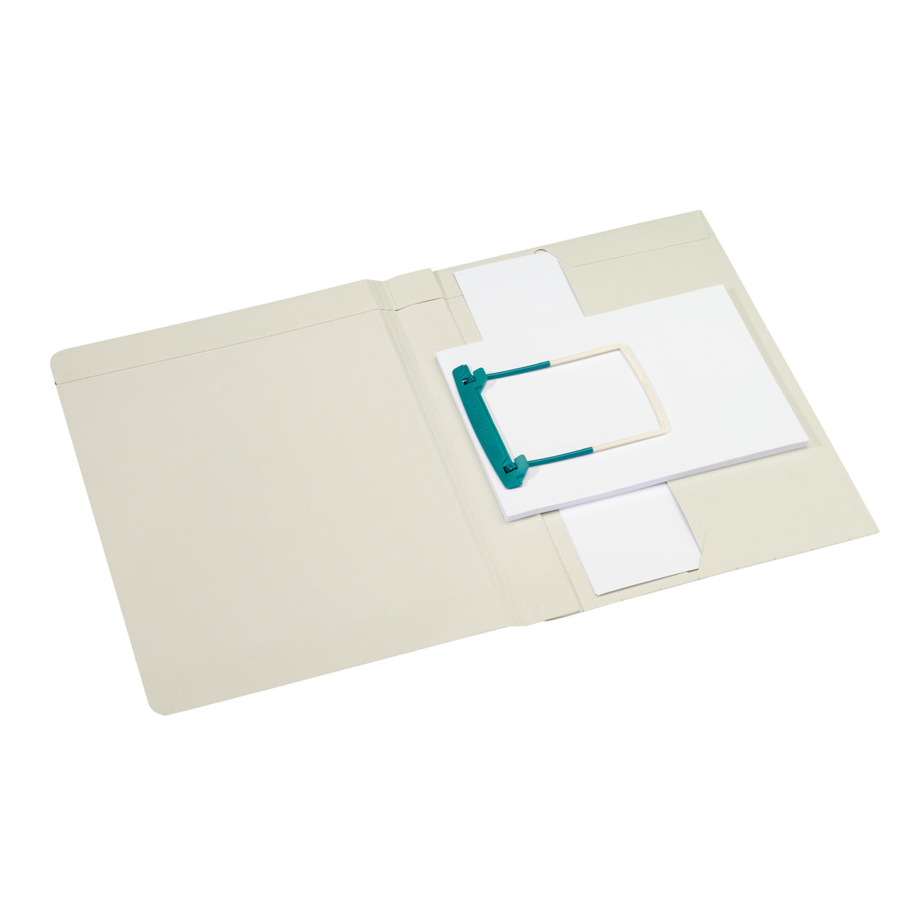 Secolor Clipex Folder Plus, A4, 100% Recycled Cardboard, FSC®