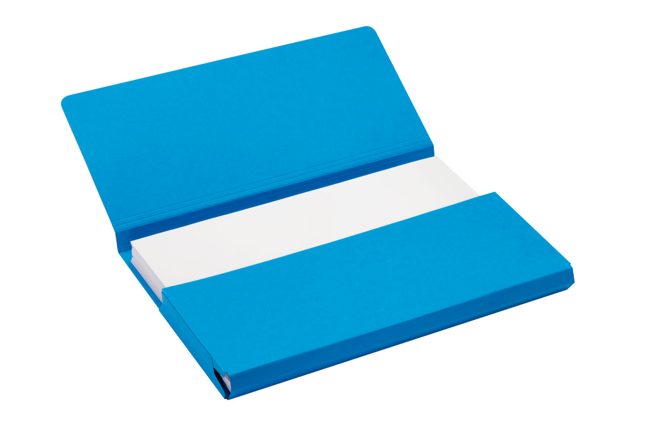 Secolor Pocket Folder, Folio, 100% Recycled Cardboard, FSC®