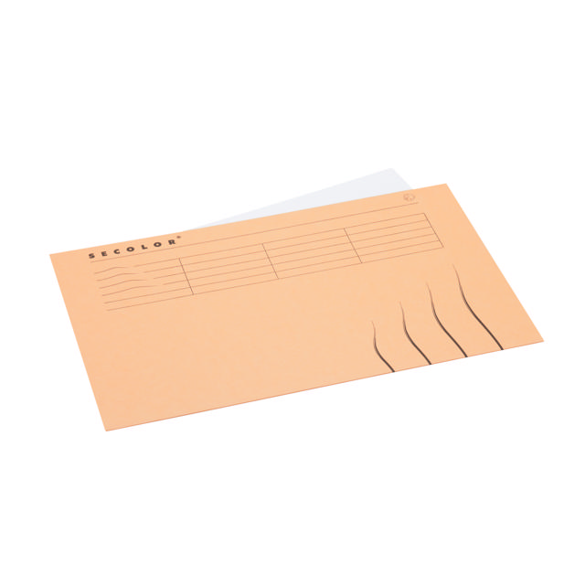 Secolor-kansio, folio, 100 % kierrätettyä kartonkia, FSC®