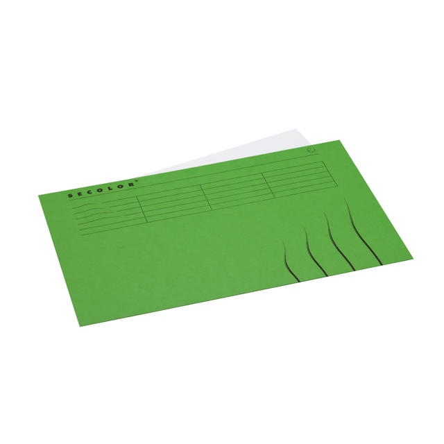 Secolor-kansio, folio, 100 % kierrätettyä kartonkia, FSC®