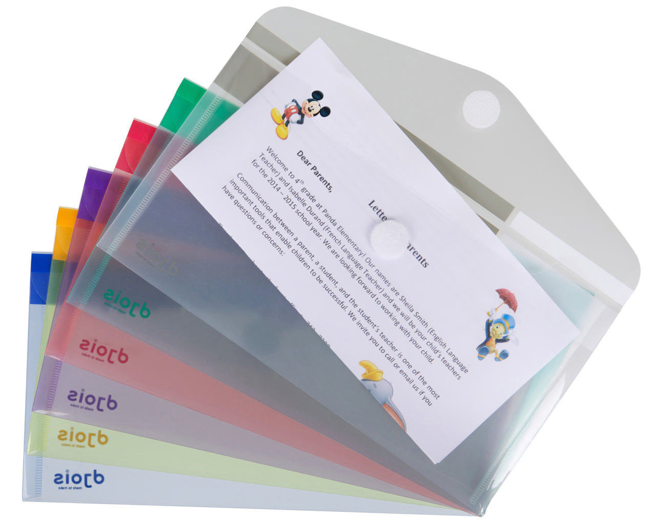 Color Collection Envelope, Cheque Book Size, Landscape