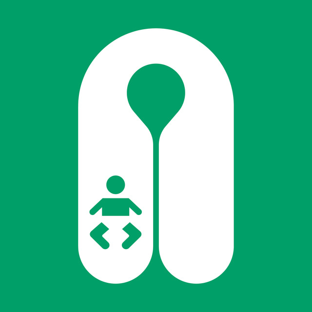 Turvallisuusmerkki Vauvan Pelastusliivi, 200 x 200 mm