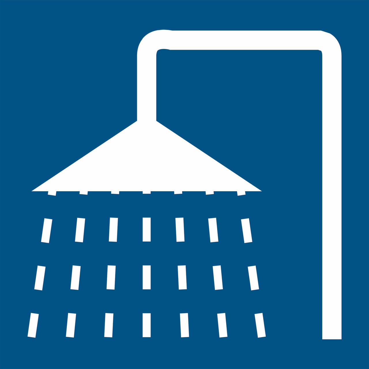 Suihkukyltti, 200 x 200 mm