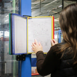 Tarifold Pro Wall Document Display System, A4, 10 Pockets