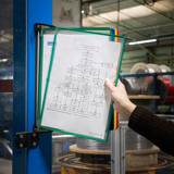 Tarifold Pro Wall Document Display System, A4, 10 Pockets