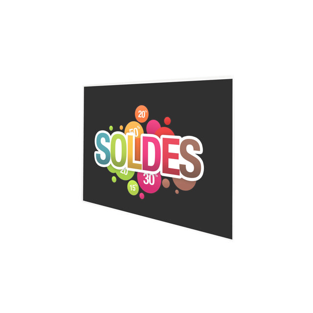 Itseliimautuva akryylinen kyltinpidike, pysyvä, A3