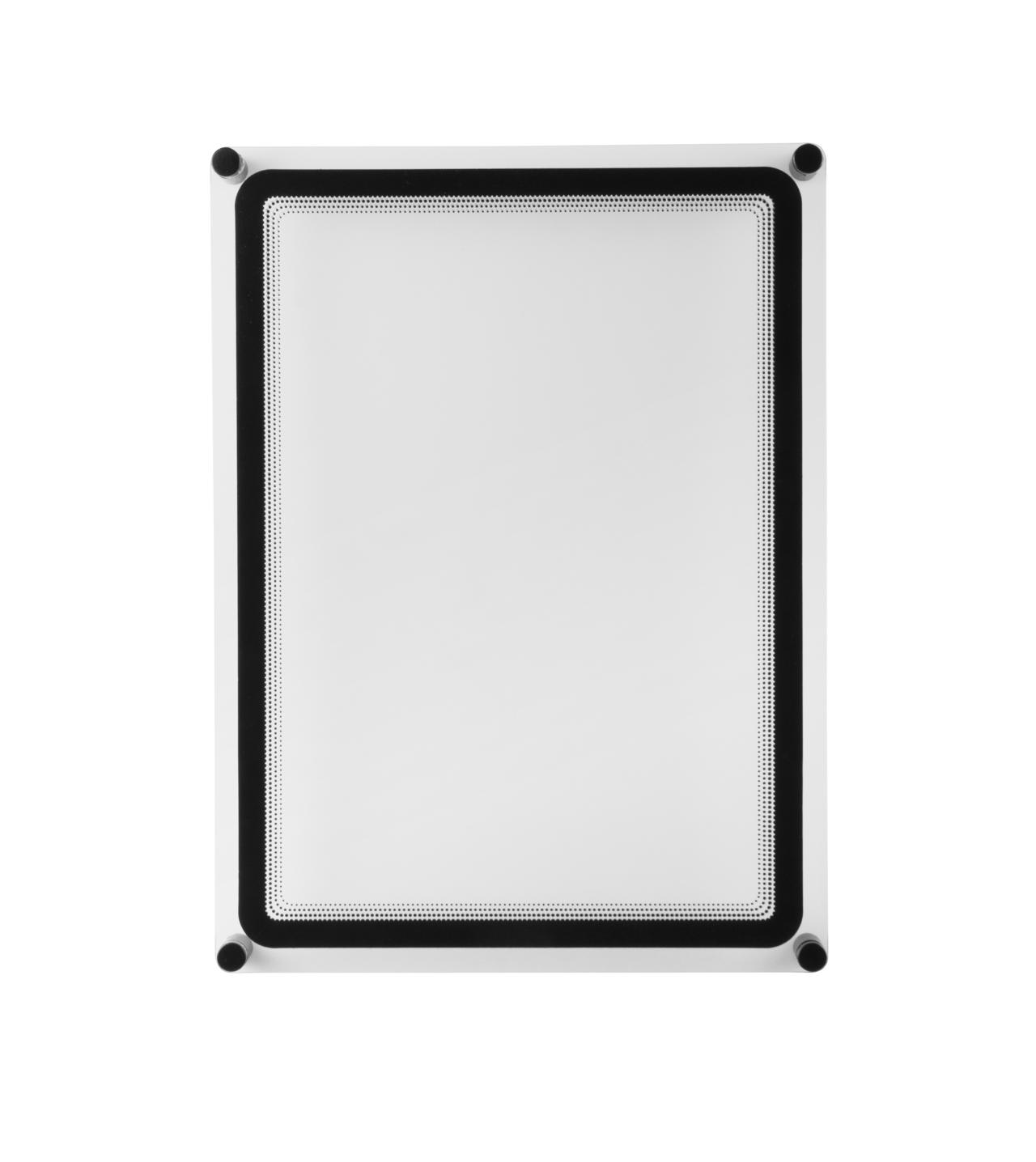 Acrylic Wall Sign Holder with A4 Magneto Frame Display Pocket