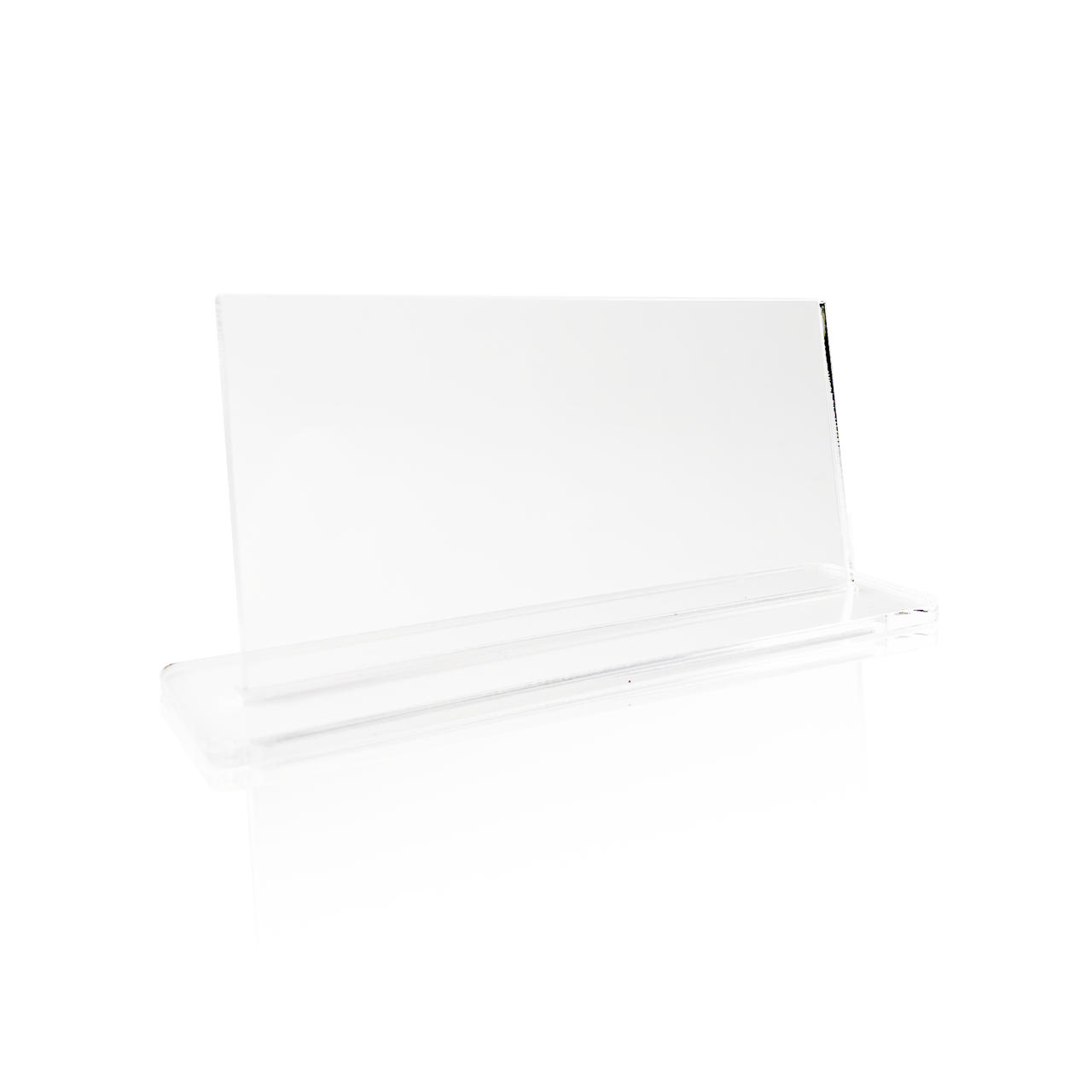 Customisable Acrylic Table Place Card, Rectangular