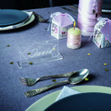 Muokattava akryylinen pöytäkortti, suorakulmainen