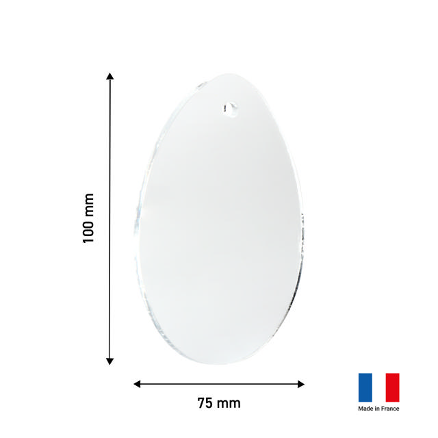 Muokattava akryylinen pääsiäismuna