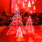 Akryyli joulupuu setti