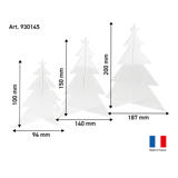 Akryyli joulupuu setti