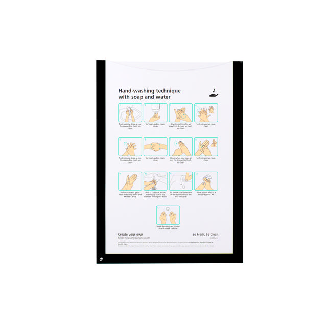 Magneettinen asiakirjakehys, A4