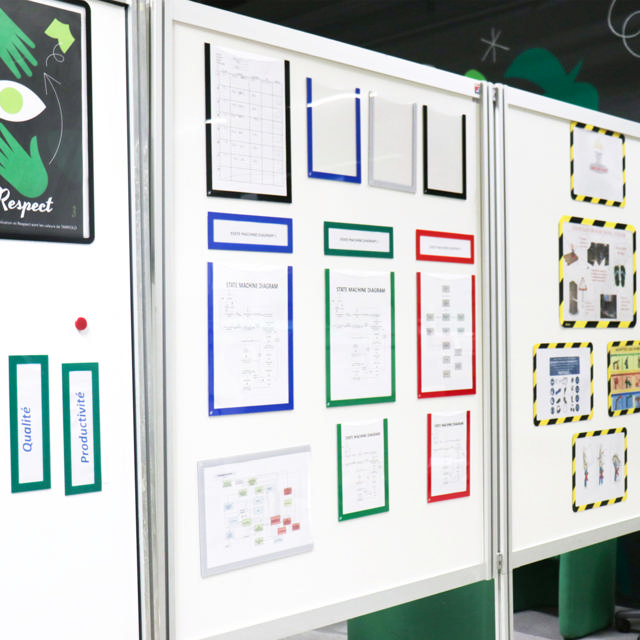 Magneettinen asiakirjakehys, A4