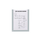 Magneettinen asiakirjakehys, A5