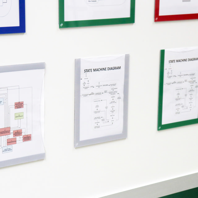 Magneettinen asiakirjakehys, A5