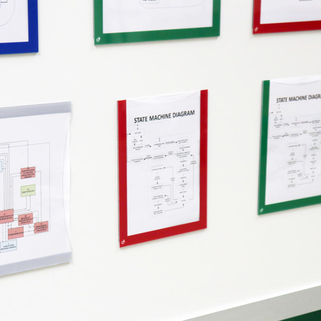 Magneettinen asiakirjakehys, A5