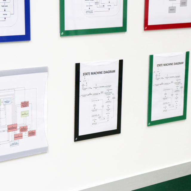 Magneettinen asiakirjakehys, A5