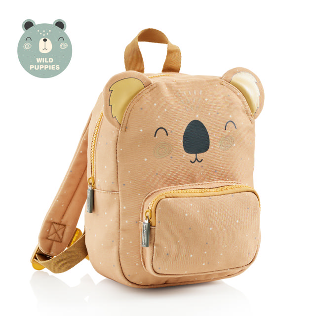 Mini-reppu, beige koala