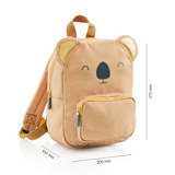 Mini-reppu, beige koala