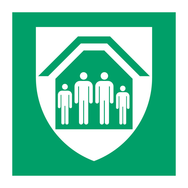 Turvakyltti Suojakatos