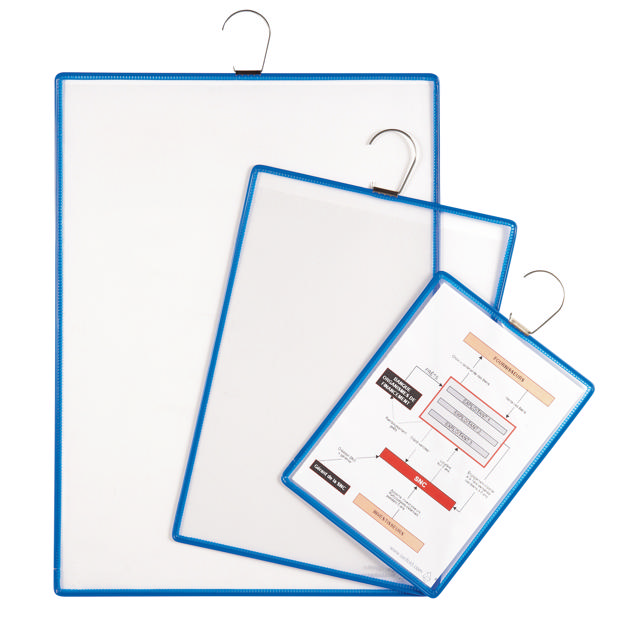 Tarifold-tasku koukulla, A3, pystysuora