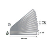 Magneto Pro magneettiset otsikot, A3 pitkä / A2 lyhyt