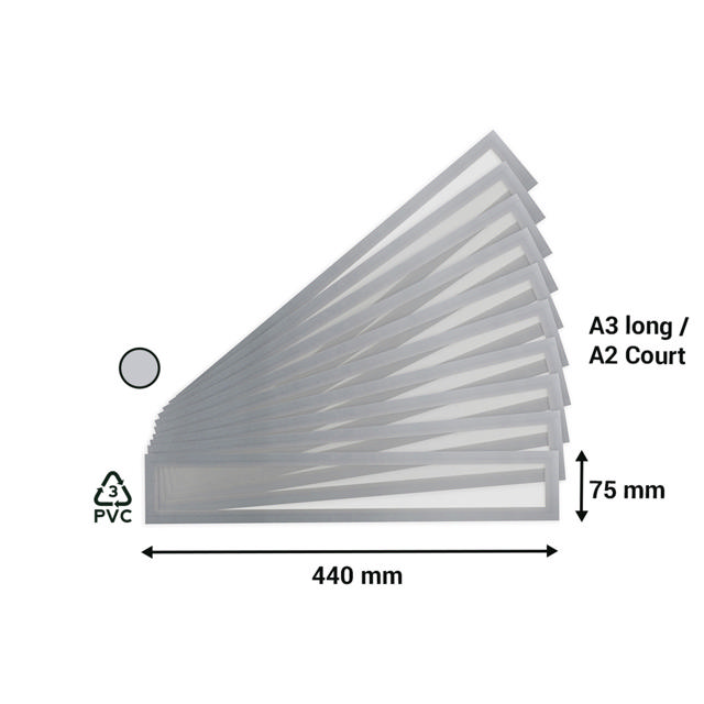 Magneto Pro magneettiset otsikot, A3 pitkä / A2 lyhyt